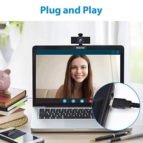 1080P Webcam with Microphone Personal Computer NexiGo 