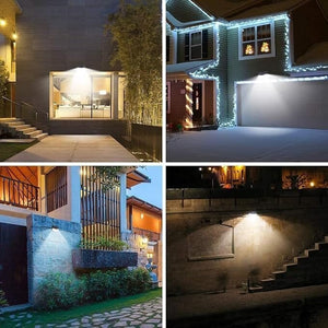 120 LEDs Solar Motion Sensor Lights with Lights Reflector, (6-Pack) Flood & Spot Lights OwensAssetFund Gifts 