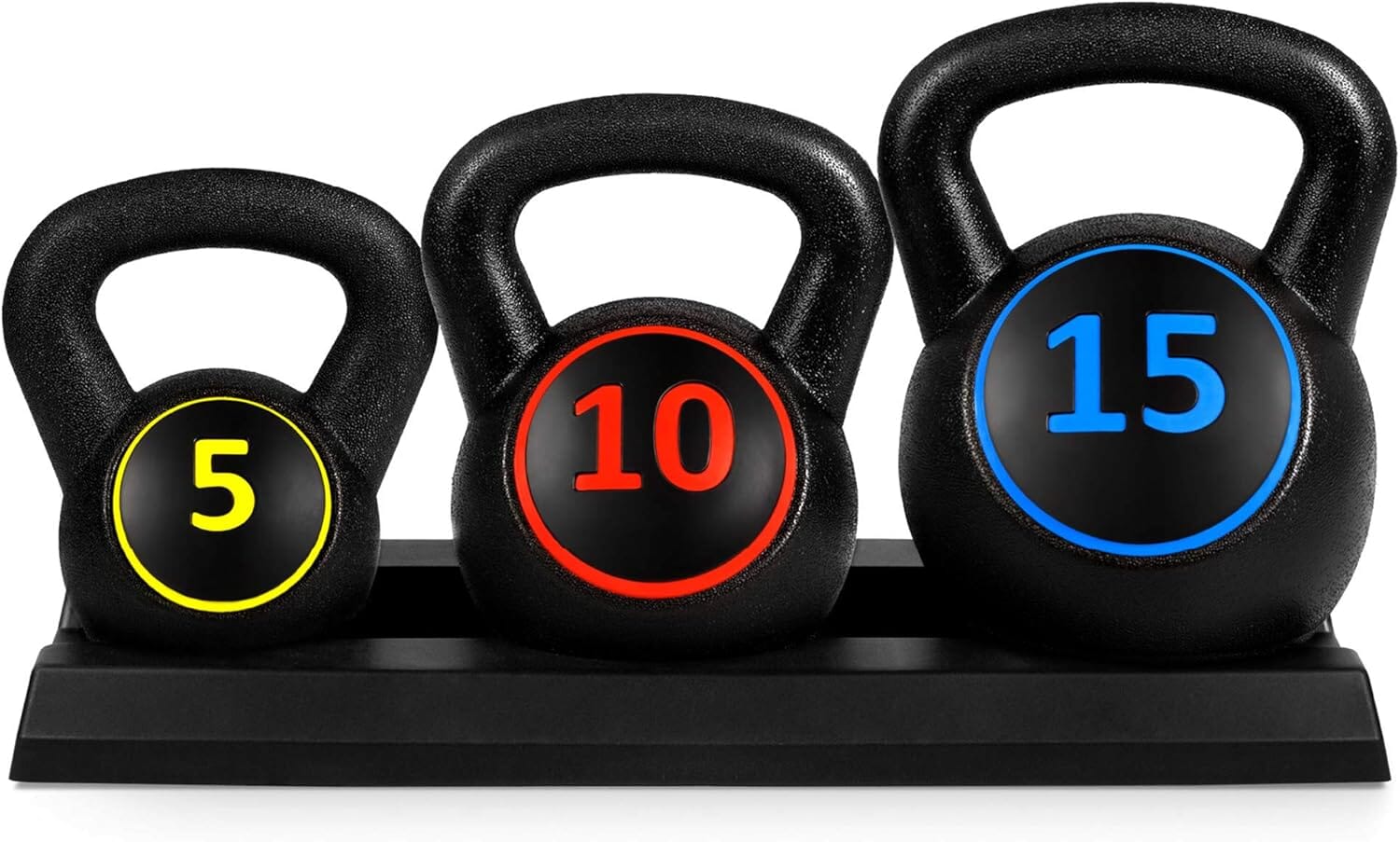 3-Piece Kettlebell Set Kettlebells Best Choice Products 