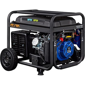 4650 Peak Watt Dual Fuel Portable Generator, Remote Electric Start with Auto Choke Lawn & Patio Westinghouse 