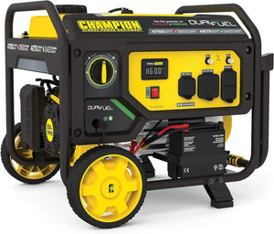 4750-Watt Dual Fuel Portable Generator with Electric Start Portable Generator ‎Champion Power Equipment 