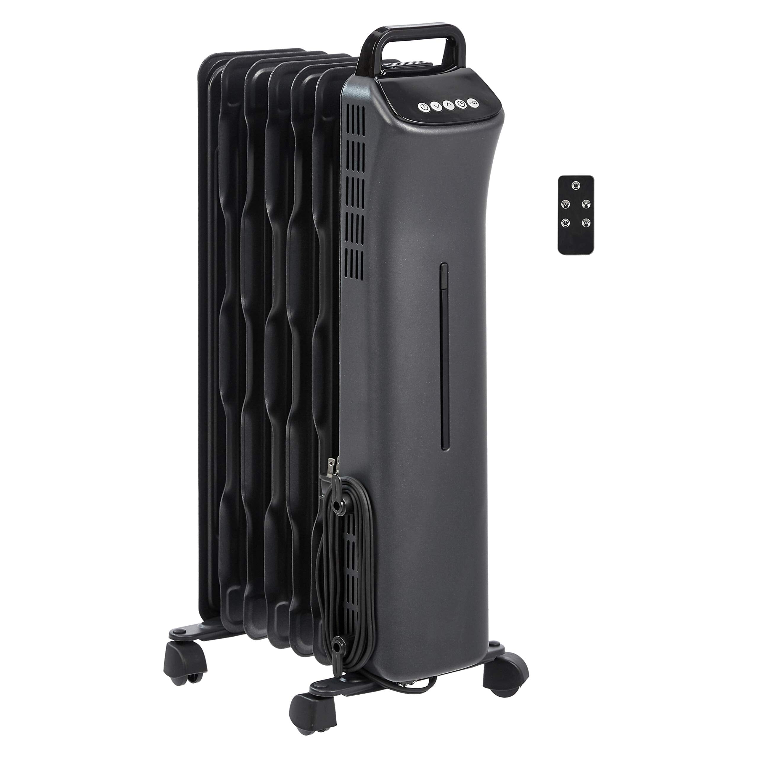 Amazon Basics Portable Digital Radiator Heater Oil Radiator Heater Amazon Basics 