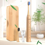 AoreSpty Sonic Electric Bamboo Toothbrush Electric Bamboo Toothbrush AoreSpty 