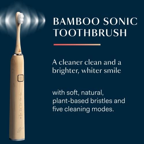 Bamboo Sonic Electric Toothbrush Beauty Better & Better 