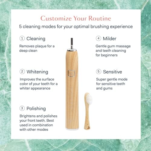 Bamboo Sonic Electric Toothbrush Beauty Better & Better 