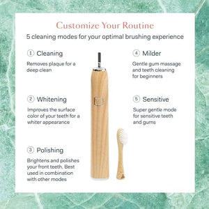 Bamboo Sonic Electric Toothbrush Beauty Better & Better 