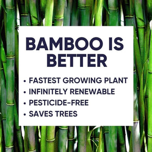 Bamboo Toilet Paper -24 Rolls of Septic Safe Organic Toilet Paper Toilet Paper OwensAssetFund Gifts 