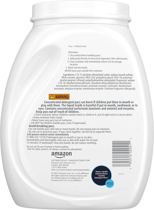 Basics Laundry Detergent Pods, Lavender Scent, 120 Count Laundry Detergent Pods Amazon Basics 