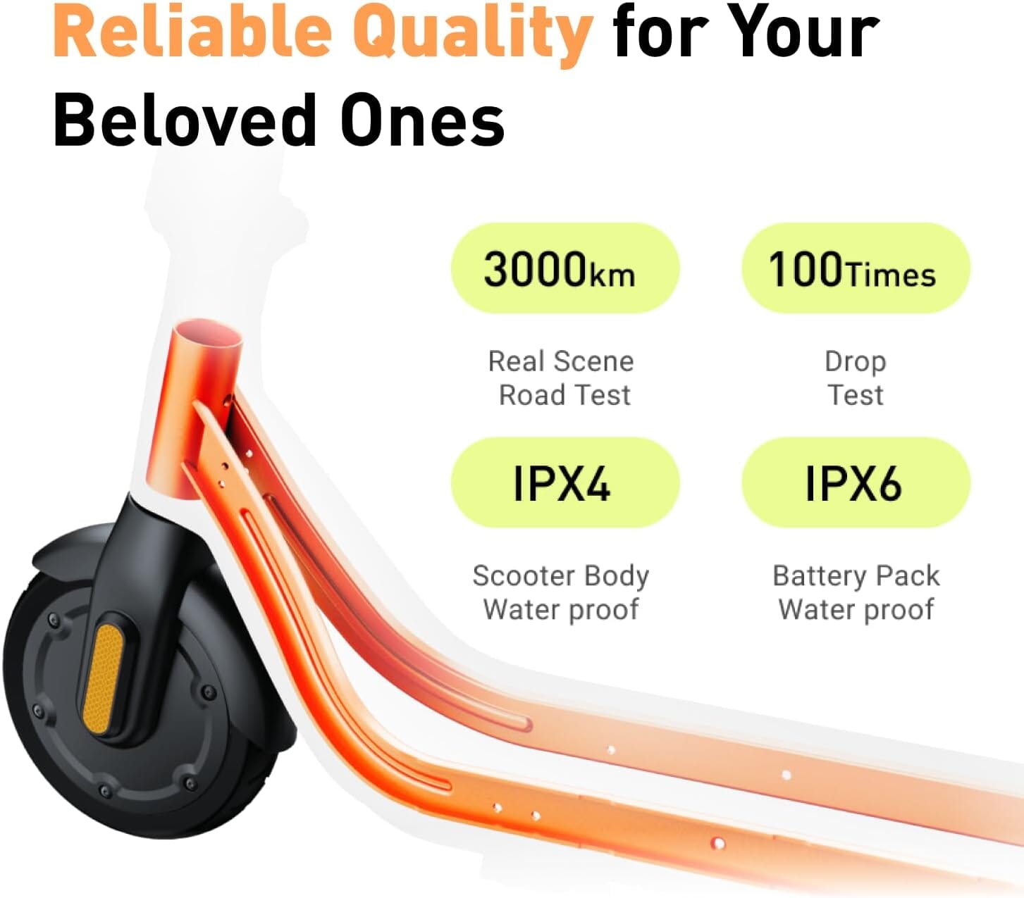 C2 Ninebot eKickScooter Bundle - Electric Scooter for Kids 6-14 Youth E-Scooters Segway 