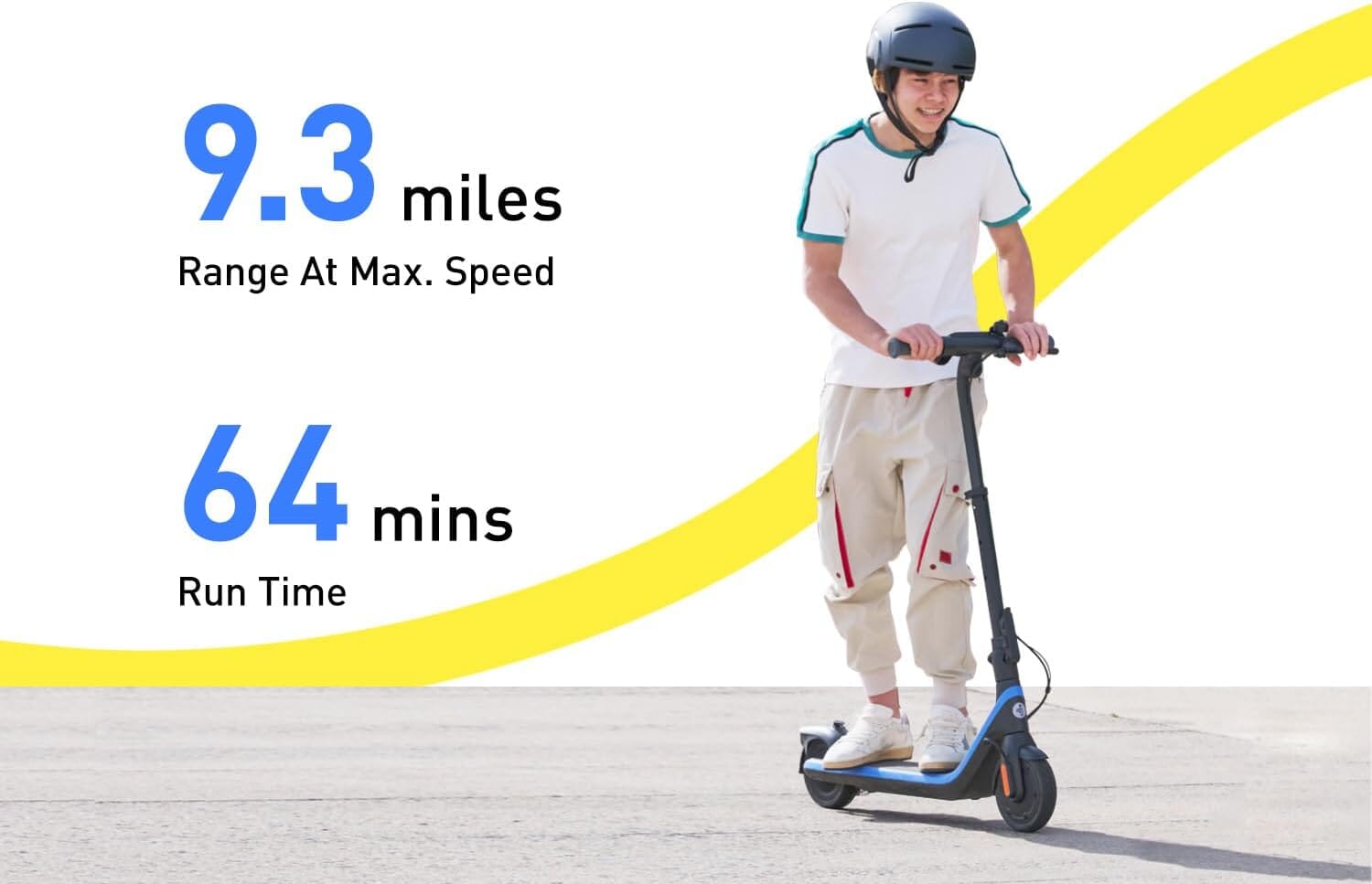 C2 Pro Ninebot eKickScooter Bundle - Electric Scooter for Kids 5–13 E-Scooters Segway 