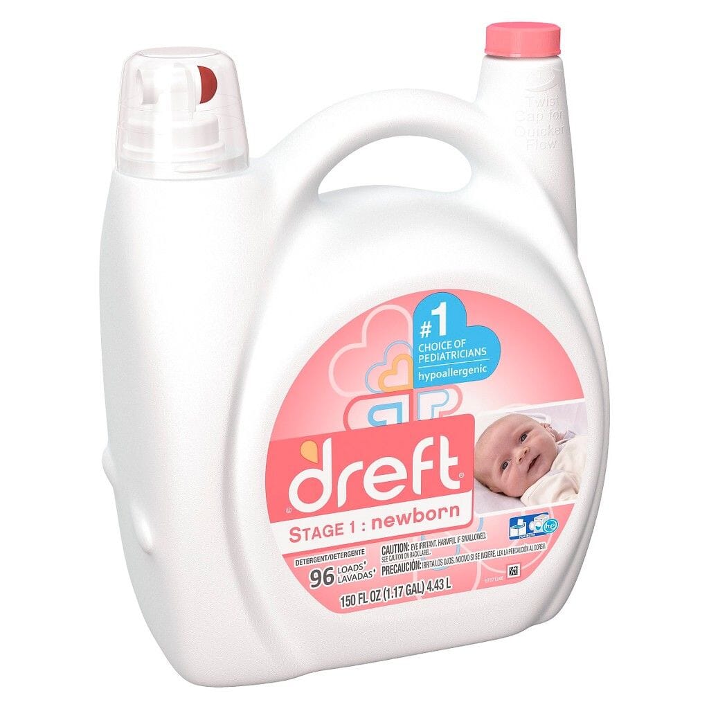 Dreft Stage 1 Newborn Baby Liquid Laundry Detergent Baby laundry detergent Dreft 