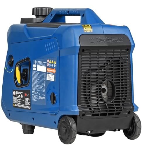 Dual Fuel Portable Inverter Generator, Remote Electric Start Lawn & Patio Westinghouse 