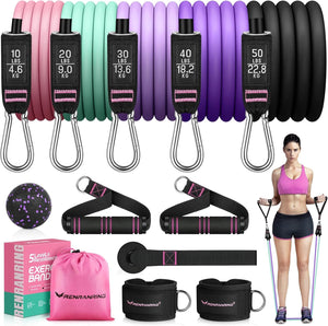 Exercise Bands Set Exercise Bands & Loops ‎RENRANRING 