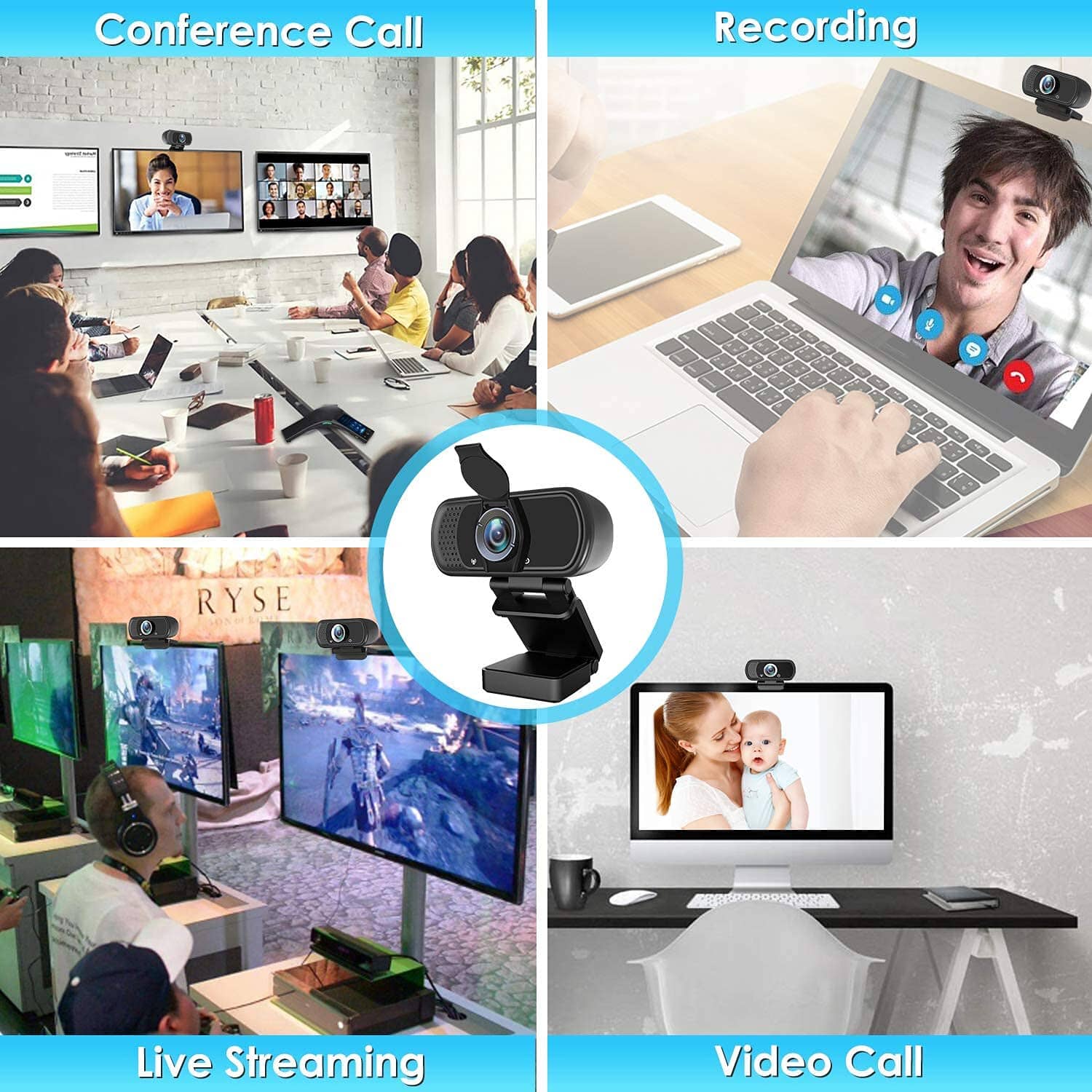 Full HD 1080P Webcam Camera XPCAM 