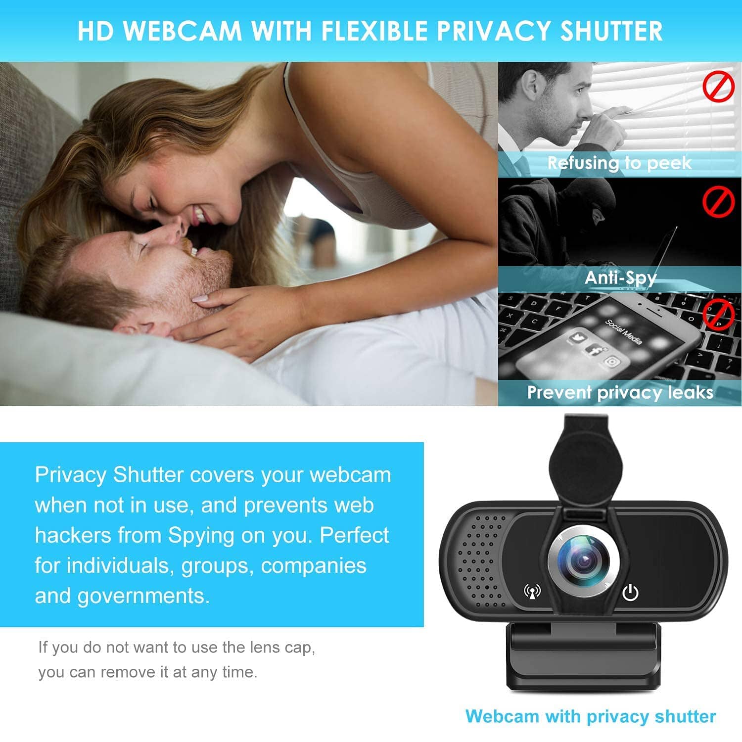 Full HD 1080P Webcam Camera XPCAM 