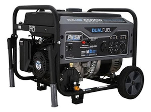 G65BN-SN Portable Gas & LPG Dual Fuel Generator Lawn & Patio Pulsar 