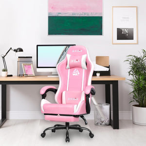 GAMING Video Gaming Chair (Pink) Gaming Chair N-GEN 