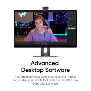 Link 2C - 4K Webcam Camera Insta360 