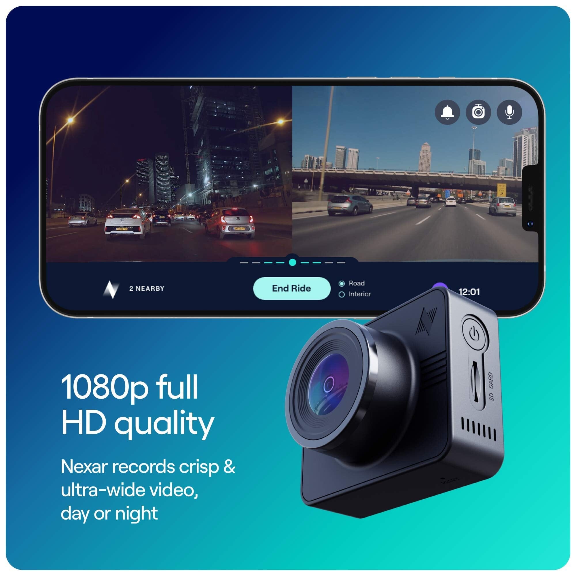 Nexar Beam Dash Camera (256 GB) Dash Cam Nexar 