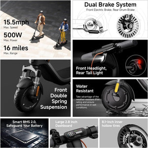 Ninebot E2 Plus II Electric Scooter Commuter E-Scooters Segway 