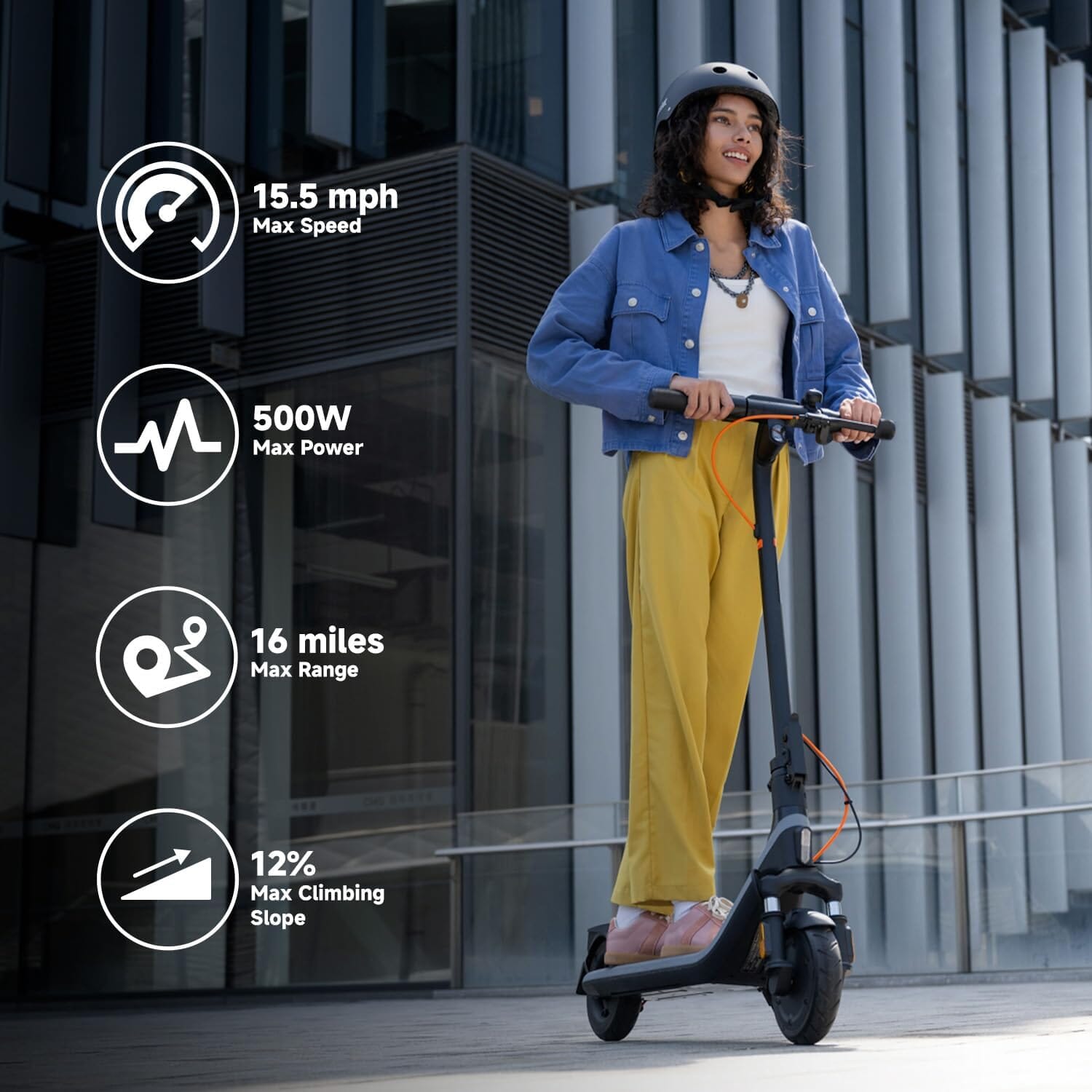 Ninebot E2 Plus II Electric Scooter Commuter E-Scooters Segway 