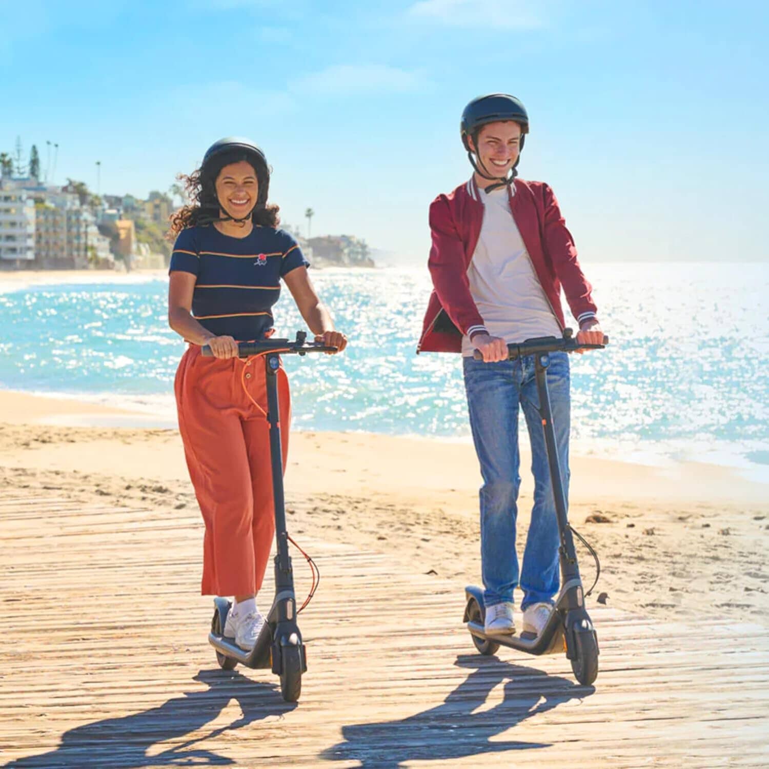 Ninebot eKickScooter E2 Plus Electric Scooter Bundle Youth E-Scooters OwensAssetFund Gifts 