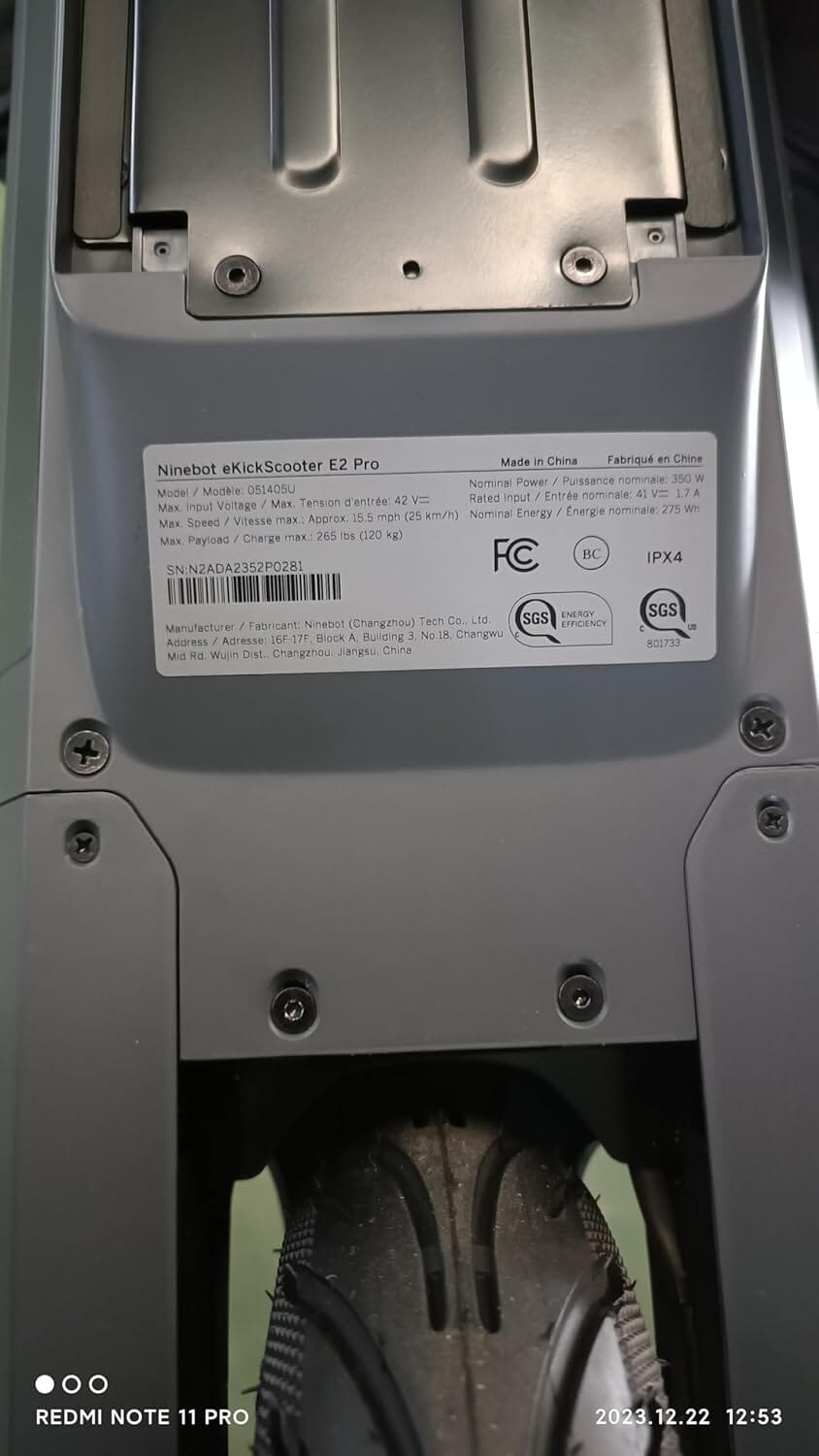 Ninebot eKickScooter E2 Pro Electric Scooter Bundle E-Scooters Segway 