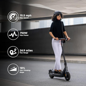 Ninebot eKickScooter E2 Pro Electric Scooter Bundle E-Scooters Segway 