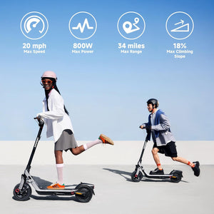 Ninebot eKickScooter E3 Pro Electric Scooter Bundle E-Scooters Segway 