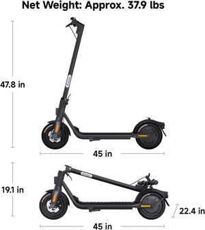 Ninebot F2 Electric Scooter Bundle, Up to 20 MPH Commuter E-Scooters Segway 