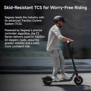 Ninebot F2 Electric Scooter Bundle, Up to 20 MPH Commuter E-Scooters Segway 