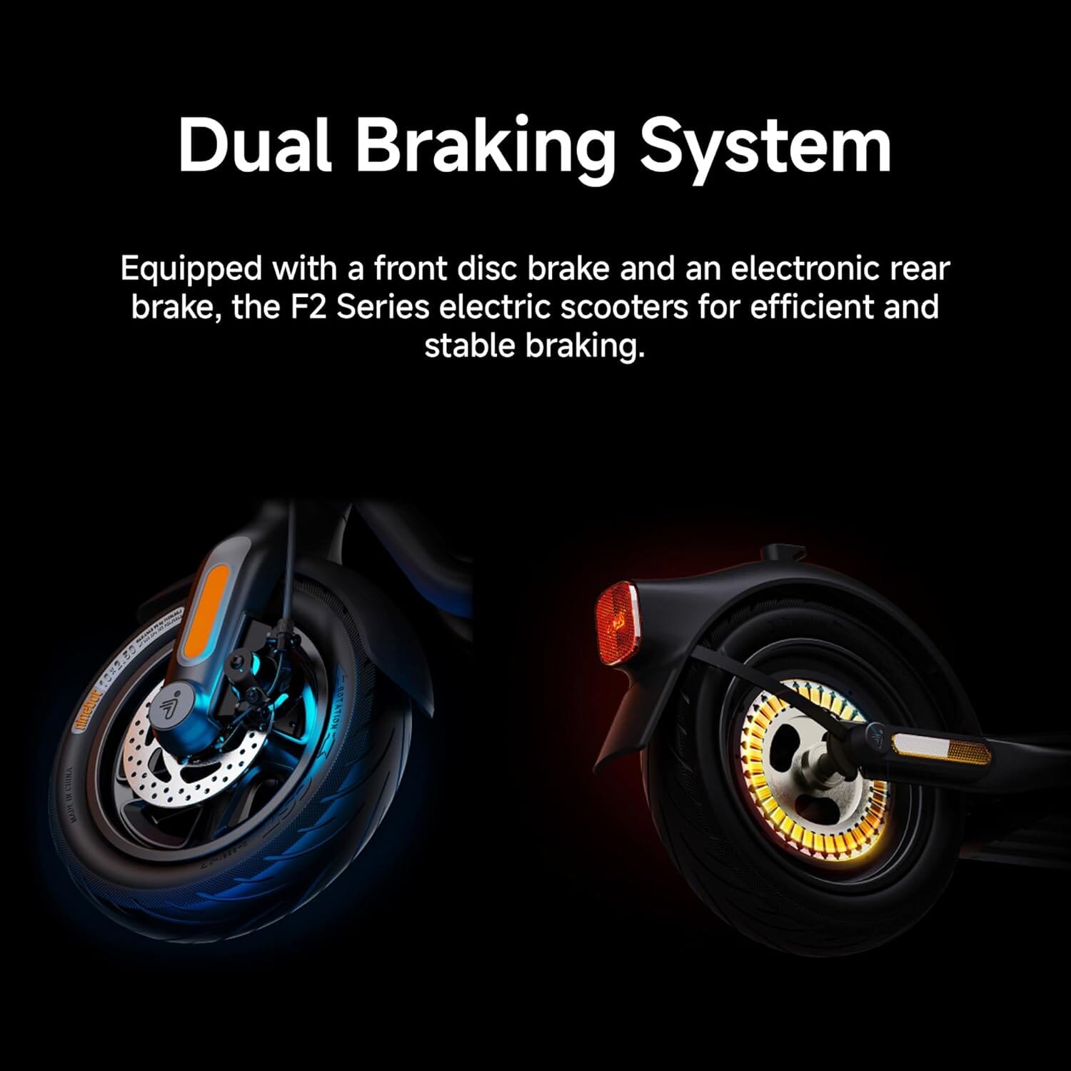 Ninebot F2 Electric Scooter Bundle, Up to 20 MPH Commuter E-Scooters Segway 