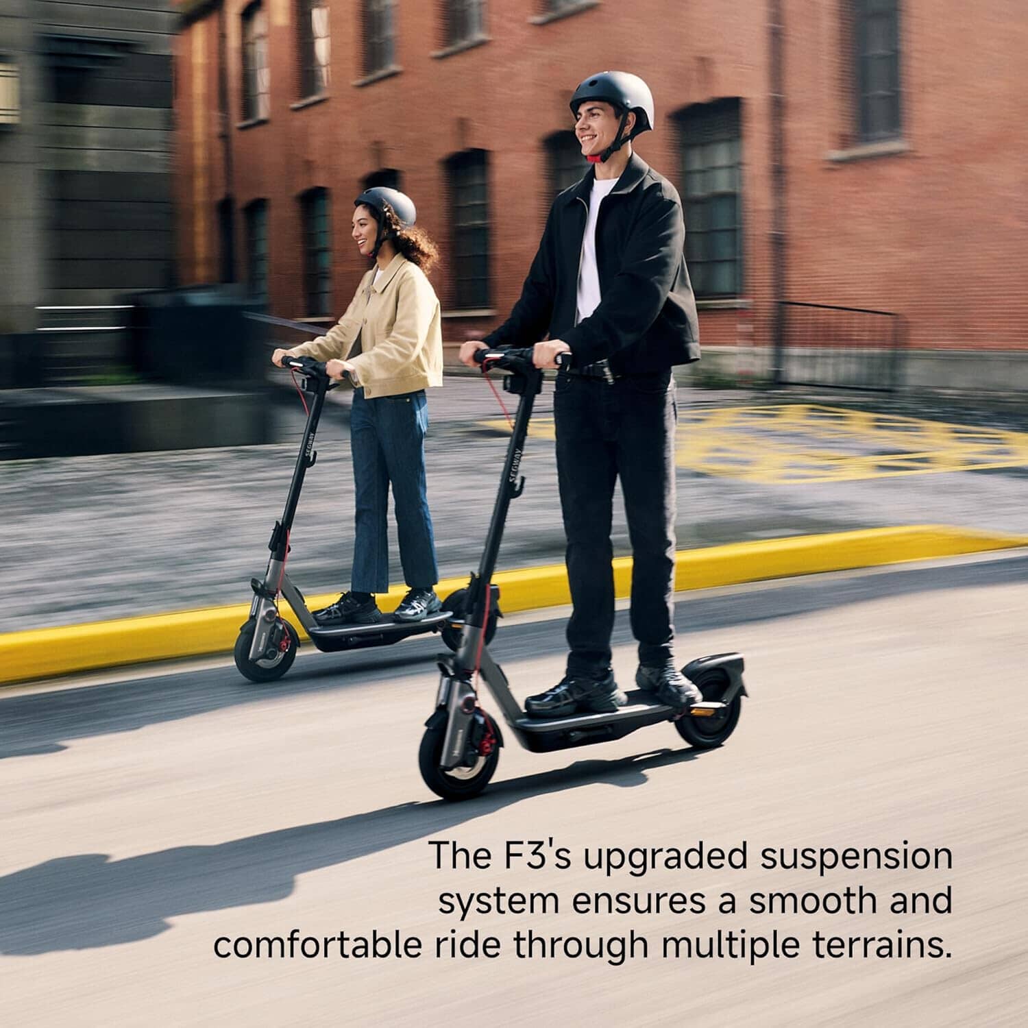 Ninebot F3 Electric Scooter Bundle, up to 20 MPH, 44-Mile Range E-Scooters Segway 