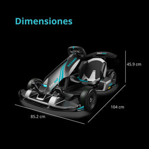 Ninebot Go-kart Pro 2 - 26.7 mph Top Speed and 15.5 Miles Range Toy Segway 