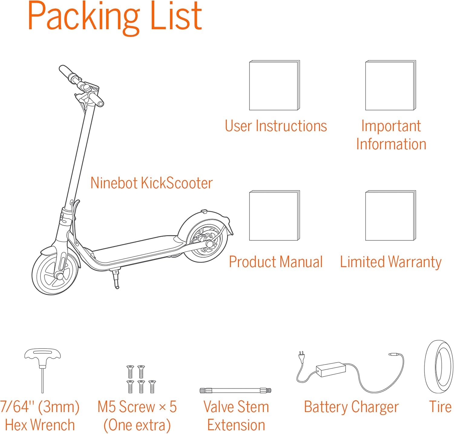 Ninebot Kick Scooter F30 Electric Scooter Commuter E-Scooters Segway 