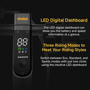 Ninebot MAX G30LP Electric Kick Scooter bundle w/Powerful Motor, Long Range & 22mph Top Speed Commuter E-Scooters OwensAssetFund Gifts 