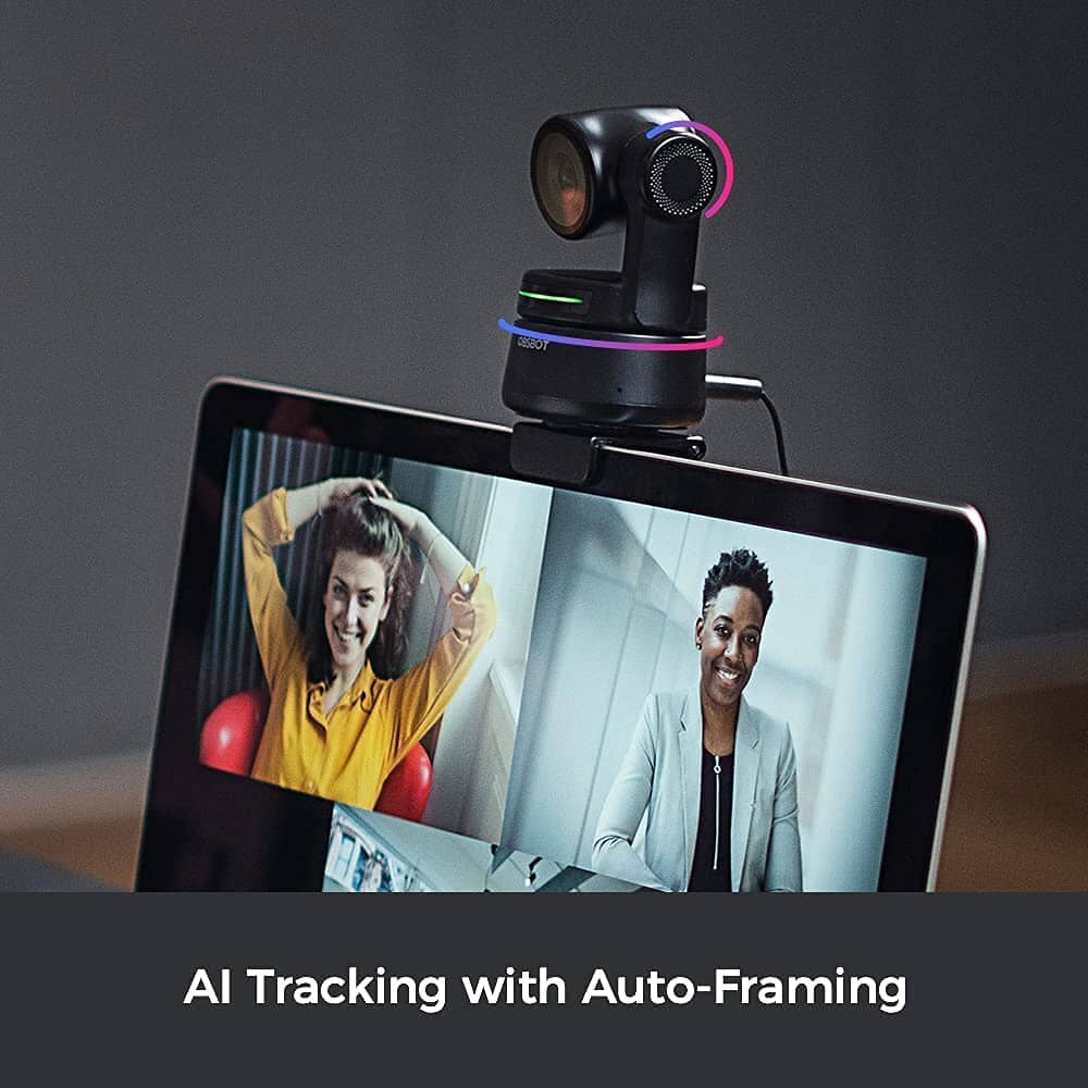 OBSBOT Tiny 1080P PTZ Webcam with AI Tracking Webcam OBSBOT 