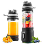 Portable Blender & Anti-Jamming 300 Watt (Black Base & Grey Lid) Kitchen Devan 