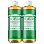 Pure-Castile Liquid Soap (Almond, 32 ounces, 2-Pack) Body Wash Dr. Bronner's 