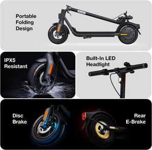 Segway Ninebot F2/F2 Pro Electric Scooter Bundle, up to 20 MPH Commuter E-Scooters Segway 