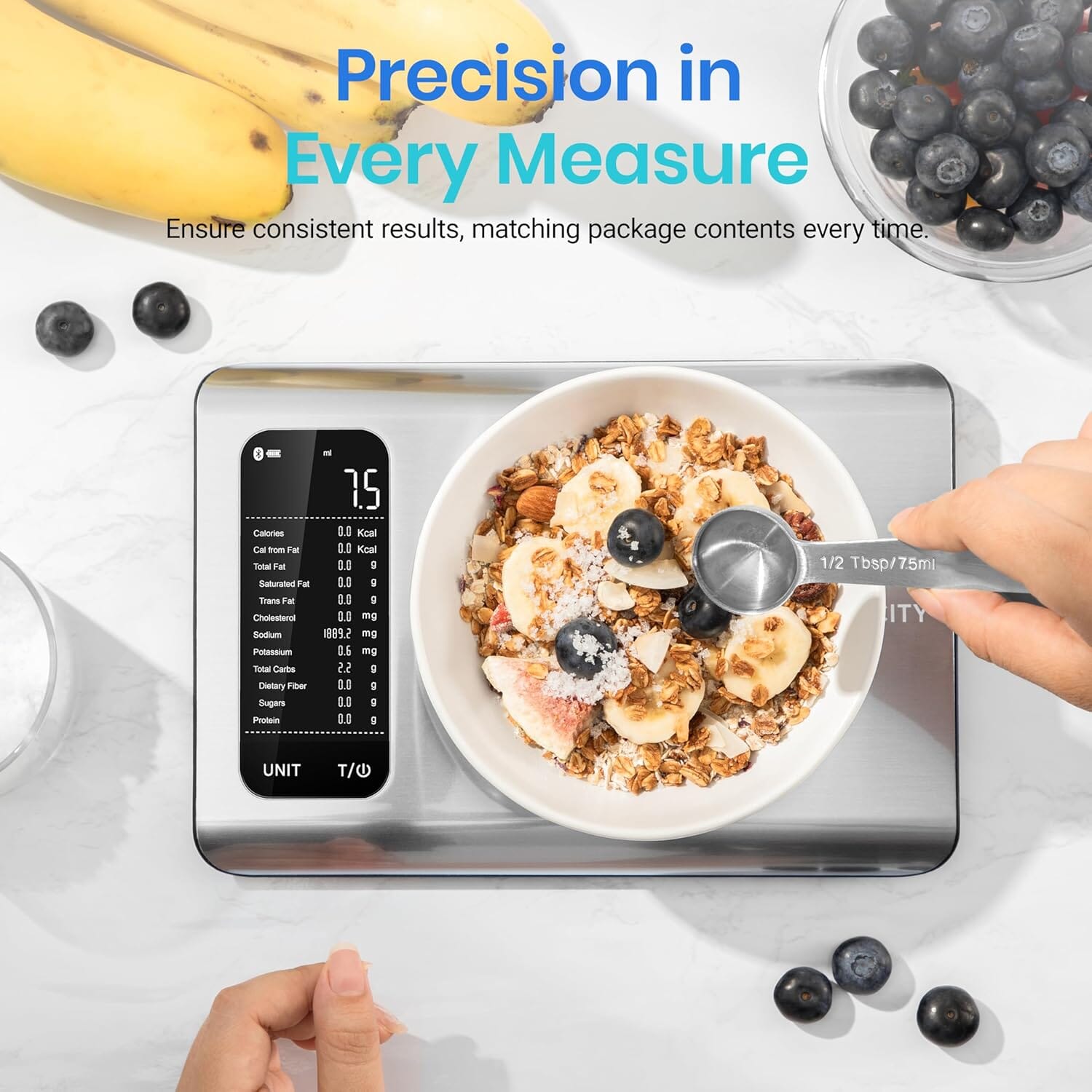 Smart Food Kitchen Scale with Nutritional Calculator Kitchen Tools & Utensils Etekcity 