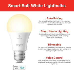 Smart Light Bulbs, 6 Count (Pack of 2) LED Light Bulbs Sengled 