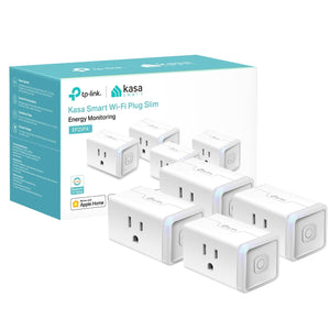 Smart Plug Outlet Mini 15A, 4 Count (Pack of 1) (EP25P4), White plugs Kasa 