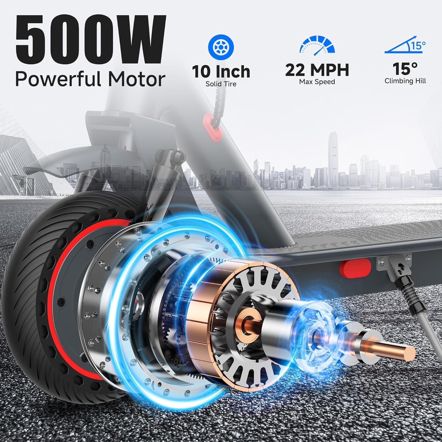 W5 Pro Electric Scooter Bundle Commuter E-Scooters OwensAssetFund Gifts 