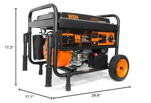 WEN 56475 4750-Watt Portable Generator with Electric Start Lawn & Patio WEN 