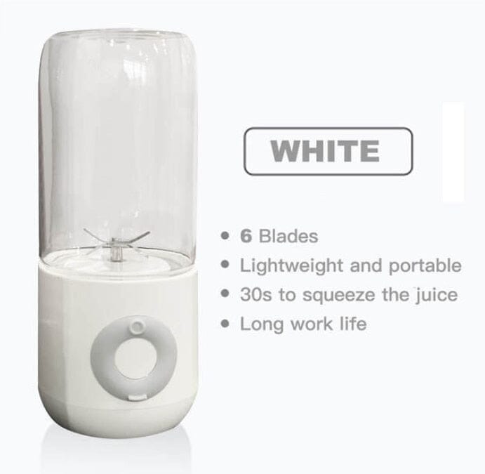 New Mini Electric Juicer Portable Blender Fruit Mixers Consumer Electronics OwensAssetFund Gifts White 