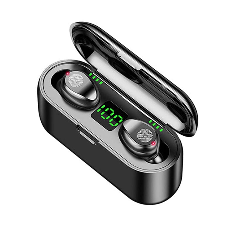 F9 TWS Bluetooth 5.1 Sport Wireless Earbuds with Battery Charging Case Consumer Electronics - Earphones & Headphones - Bluetooth Earphones & Headphones OwensAssetFund Gifts 