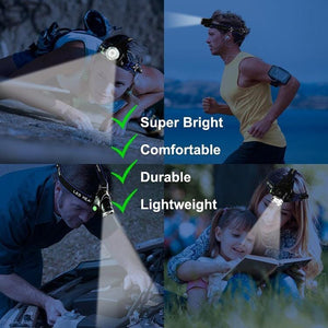 Outdoor Waterproof Headlight Sports & Entertainment - Camping & Hiking - Safety & Survival Savoy Active 